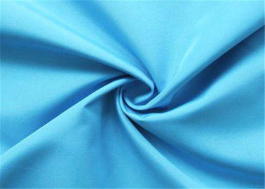 China De marineblauwe van de de Stoffenpongézijde van de Polyestervoering Comfortabele Hand vindt - Bestand krimp leverancier