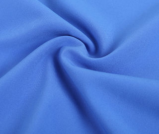 China De blauwe Stof van Lycra Spandex door de Yard, Douane 88 Polyester 12 Spandex-Stof leverancier