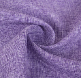 China breit de Purpere Polyester van 300 * 300D Stof de Comfortabele Hand Wasbaar voelt leverancier