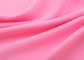 De roze Stof van Elastane van de Polyesterviscose, de Duurzame Oranje Stof van Polyesterlycra leverancier