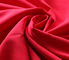 230T de rode Stof van Spandex van het Polyesterrayon, Jersey breit Stof voor Kledingstuk leverancier