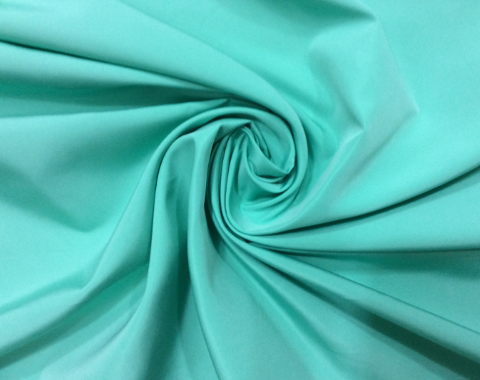 De wasbare Stof van Polyesterelastane, de Stof Vriendschappelijke Eco van het Polyesterrayon -