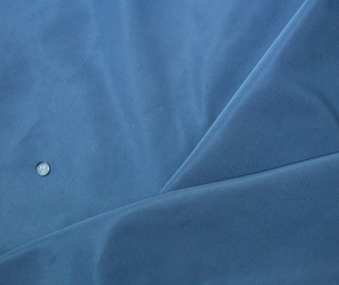 Blauwe 100 van de Polyesterpercenten Stof, de Stof van het de Polyestermengsel van 190T 63 * 63D